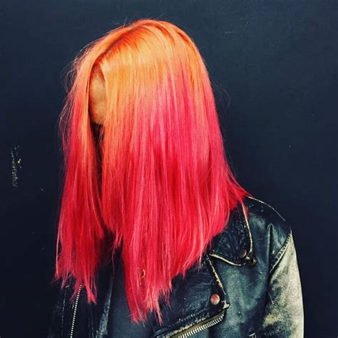 Pin by Falyn on Pink orange hair in 2020 | Pink and orange hair, Pink ...