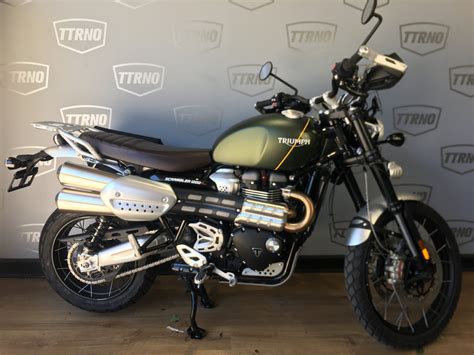 2019 Triumph Scrambler 1200 XC Showcase - Khaki Green – The Transportation Revolution New ...