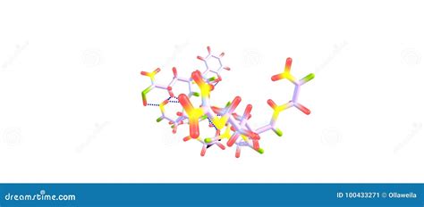 Desmopressin Peptide, Synthetic Replacement Of Vasopressin Hormone Molecule. Used In Treatment ...