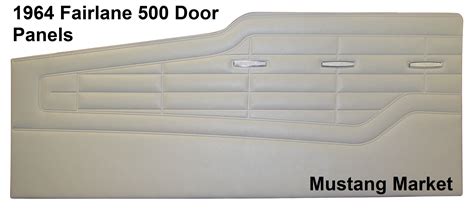 1964 Fairlane 500 Door Panels