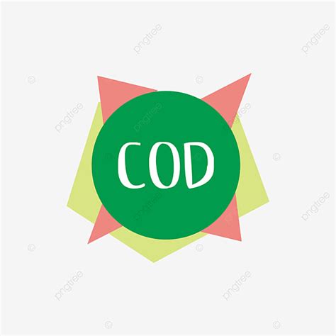 Cod Clipart Vector, Cash On Delivery Logo Cod Simple, Delivery, Line Art, Cod PNG Image For Free ...