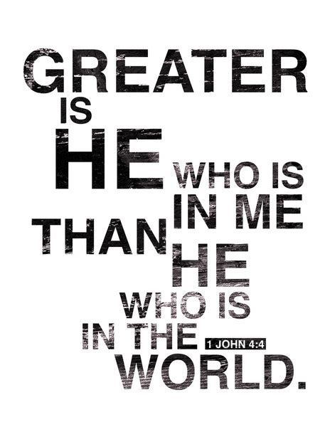 Greater is He – TravisAgnew.org