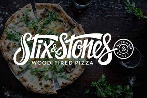 Stix and Stones Wood Fired Pizza on Behance