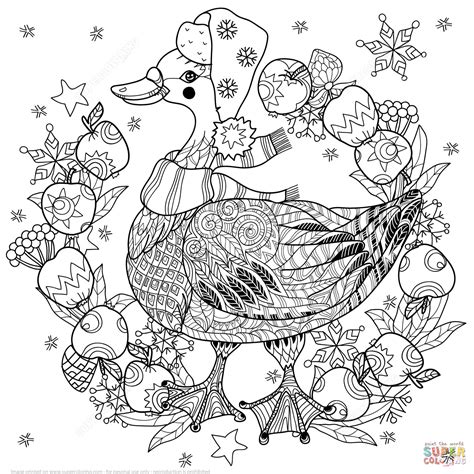 Christmas Zentangle Coloring Pages at GetColorings.com | Free printable colorings pages to print ...