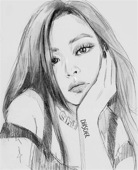 Jennie Blackpink Drawing