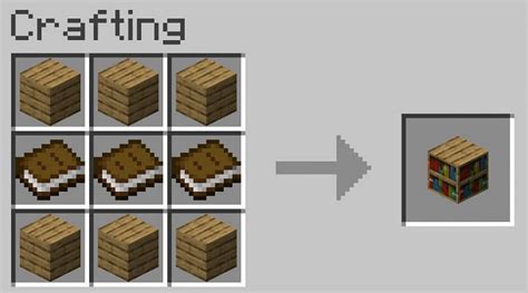 How to Make Bookshelf in Minecraft: Materials, Crafting Guide, Uses ...