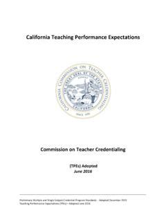 California Commission on Teacher Credentialing / california-commission ...