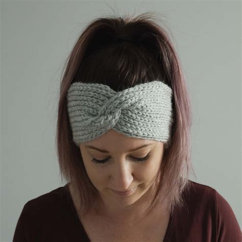 East Twist Crochet Headband – B.Hooked