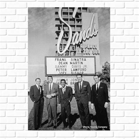 The Rat Pack - Photo - Sands Casino - Las Vegas - Wall Art - Photograph ...