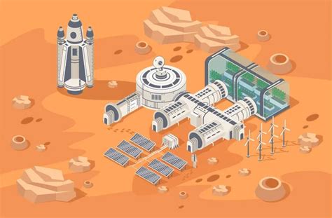 10,834,598 Mars colonization project Vector Images | Depositphotos