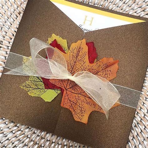 Autumn Wedding Invitations | Emma Farwell Designs