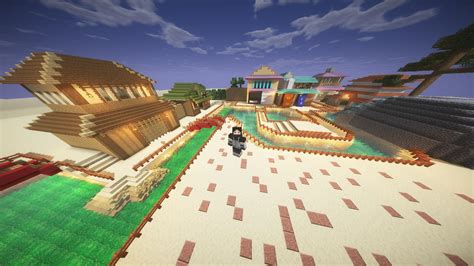 Hidden Leaf Village Update🏞⛩ Built Jiraiya’s favorite spot, the Konoha ...