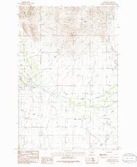 Hi-Res Interactive Map of Parker, Broadwater County, MT in 1986 | Pastmaps