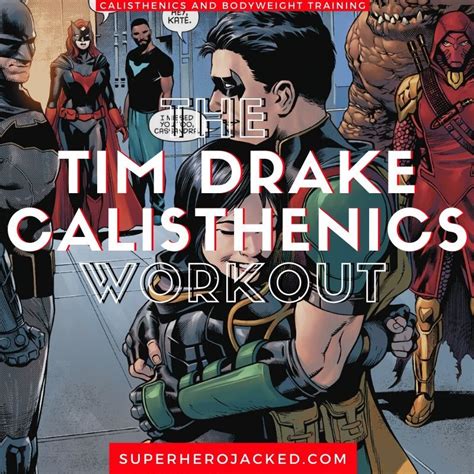 Tim Drake Workout Routine: Train like Drake's Red Robin | Superhero ...