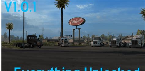 Everything Unlocked v 1.0.1 ATS Mod - ATS Mod | American Truck ...