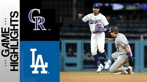 Rockies vs. Dodgers Game Highlights (4/4/23) | MLB Highlights - YouTube