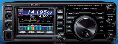 Yaesu FT-991A, HF/VHF/UHF All Mode Transceiver | RigReference.com