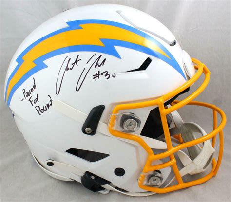 Los Angeles Chargers Authenticated Signed Football Helmets — Ultimate ...