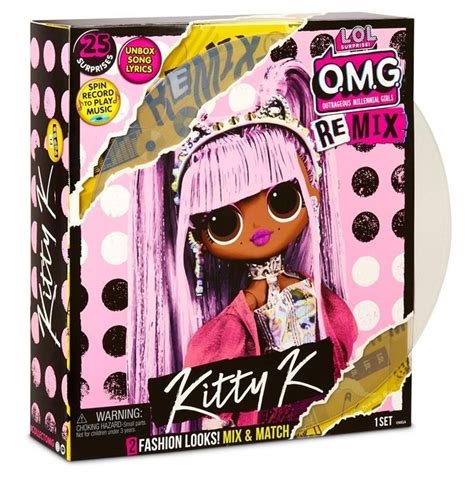 LOL Surprise OMG Remix Kitty K Fashion Doll – with 25 Surprises ...