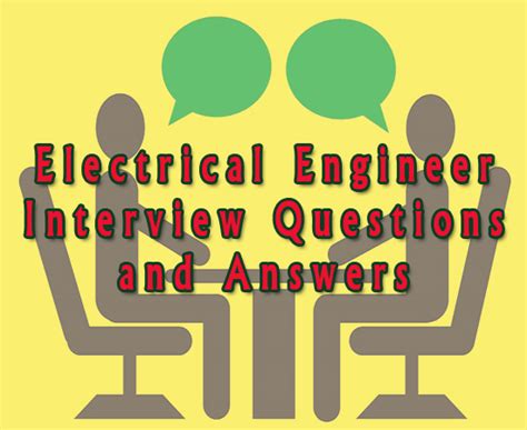 88 Electrical Engineer Interview Questions and Answers - PDF