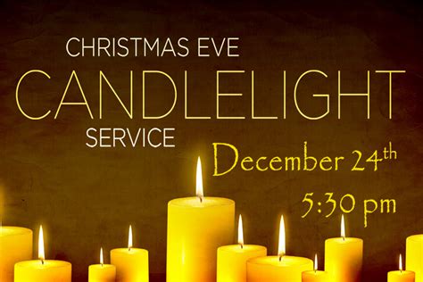 Candlelight Christmas Eve Service | Cornerstone Christian Church