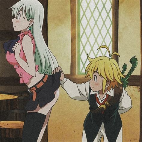 meliodas y elizabeth em 2020 | Nanatsu, Meliodas, Anime