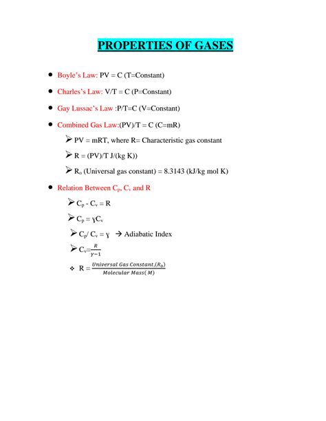 SOLUTION: Basic mechanical engineering formulas 1 - Studypool