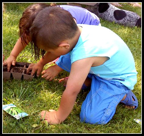 The Walnut Acre Chronicles: Planting Seeds with the Kids