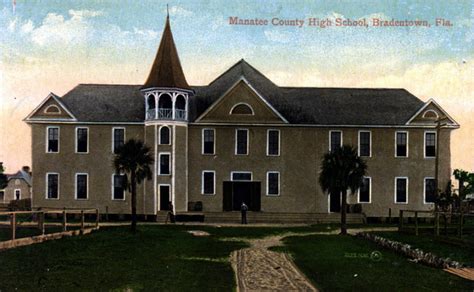 Florida Memory • Manatee County High School - Bradenton, Florida