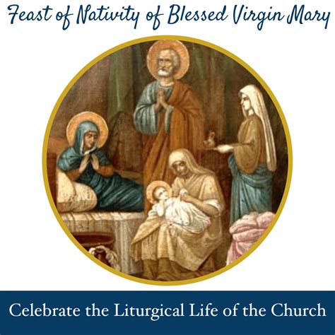 8 September: Feast of the Nativity of the Blessed Virgin Mary - Prince ...