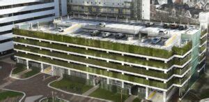 Multi-storey car parks by Mobilane | Green walls and green roofs