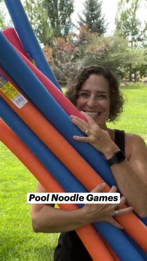 Easy and Awesome Pool Noodle Games, Fun for Everyone - Chas' Crazy Creations | Family games ...