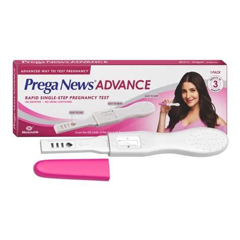 Prega News Advance, HCG Home Pregnancy Test, Midstream Urine Test Kit ...