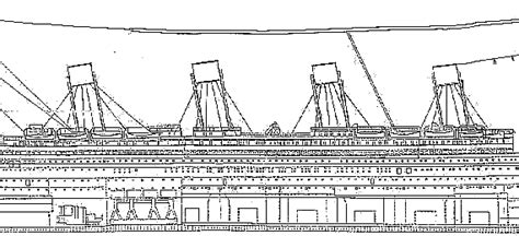 RMS Olympic ship - drawings, dimensions, figures | Download drawings ...