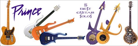 Prince - The 15 best guitar solos!