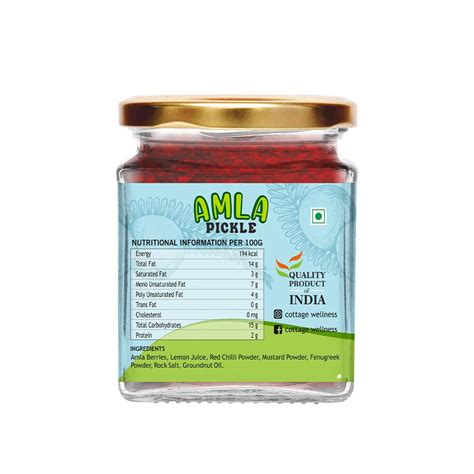 Amla Pickle - Cottage Wellness