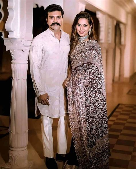 Ram Charan and Upasana at Niharika Konidela’s wedding!