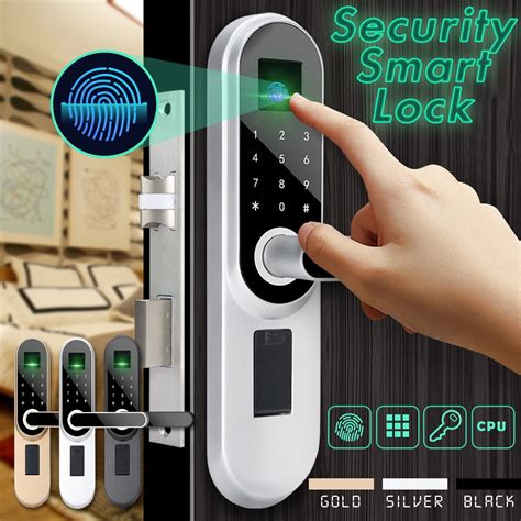 Smart Biometric Fingerprint Handle Door Lock,New Universal Digital ...