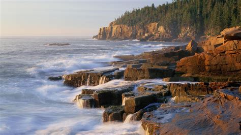 Otter Cliff at Acadia National Park, Maine, USA [1920x1080] : r/EarthPorn