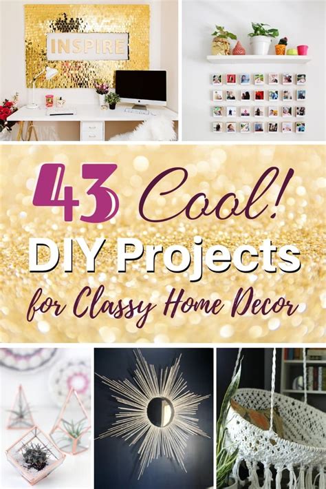 40+ Cool DIY Projects That Will Make Your Home Look Classy