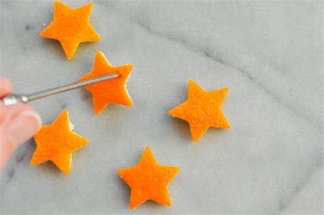 DIY Orange Peel Ornaments - This Healthy Table