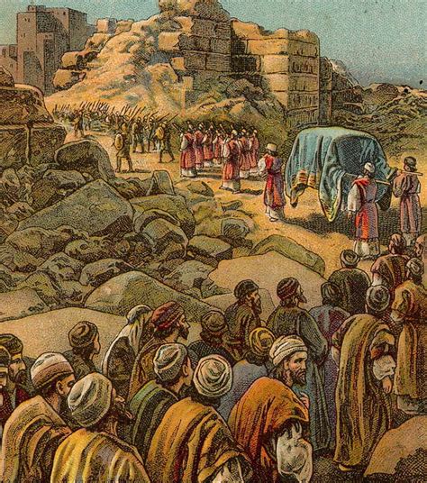 The Israelites Capture Jericho (Illustration) - Ancient History ...