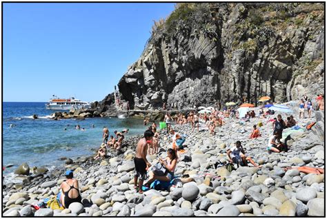 travel - italy - liguria - cinque terre - riomaggiore - the beach - d holmes chamberlin jr ...