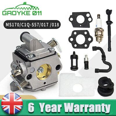 CARBURETOR CARB FOR Stihl MS180C MS170 MS180 017 018 Chainsaw Air ...