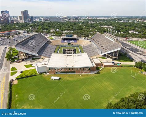 Aerial View of Rice Stadium in Houston, Texas Editorial Image - Image ...