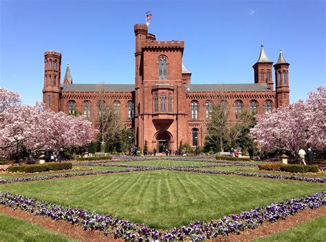 Smithsonian Castle from the Haupt Garden | The Smithsonian C… | Flickr