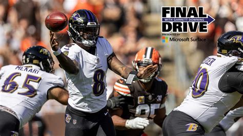 Ravens Aren't Surprised By Lamar Jackson's Accuracy | Final Drive