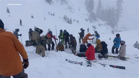 Palisades Tahoe, CA avalanche: Couple relives scary moments wife was buried and rescued by ...