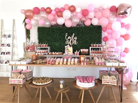 Kara's Party Ideas Pink & Rose Gold Birthday Party | Kara's Party Ideas