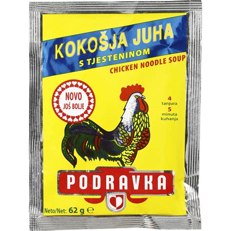 Podravka European Foods Chicken Noodle Soup 62g | Woolworths